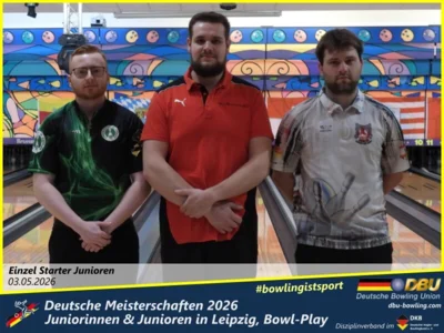 Foto des Albums: Fotoalbum 3 von den Deutsche Meisterschaften 2026 der Juniorinnen & Junioren (U23) in Leipzig, Bowl-Play