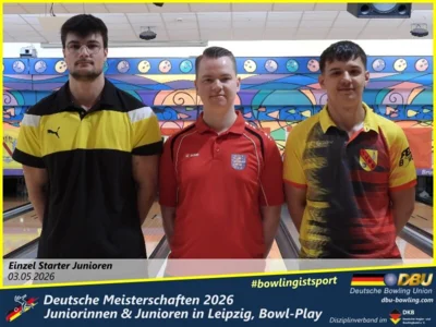 Foto des Albums: Fotoalbum 3 von den Deutsche Meisterschaften 2026 der Juniorinnen & Junioren (U23) in Leipzig, Bowl-Play