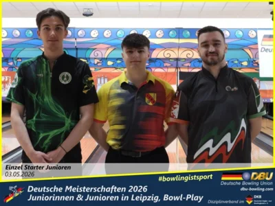 Foto des Albums: Fotoalbum 3 von den Deutsche Meisterschaften 2026 der Juniorinnen & Junioren (U23) in Leipzig, Bowl-Play