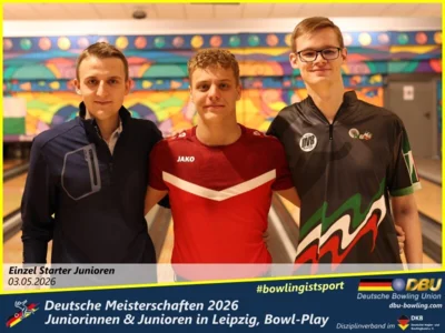 Foto des Albums: Fotoalbum 3 von den Deutsche Meisterschaften 2026 der Juniorinnen & Junioren (U23) in Leipzig, Bowl-Play