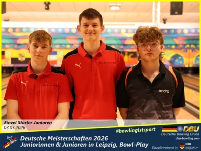 Foto des Albums: Fotoalbum 3 von den Deutsche Meisterschaften 2026 der Juniorinnen & Junioren (U23) in Leipzig, Bowl-Play