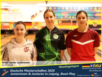 Foto des Albums: Fotoalbum 3 von den Deutsche Meisterschaften 2026 der Juniorinnen & Junioren (U23) in Leipzig, Bowl-Play