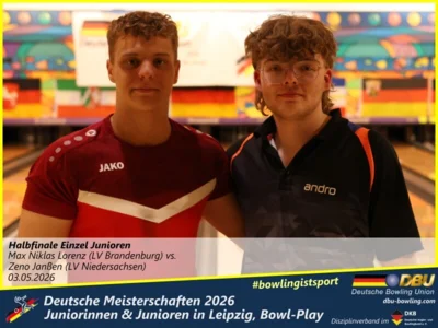 Foto des Albums: Fotoalbum 3 von den Deutsche Meisterschaften 2026 der Juniorinnen & Junioren (U23) in Leipzig, Bowl-Play