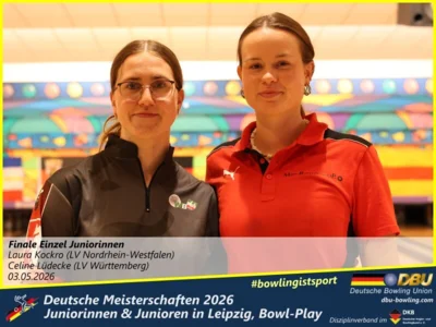 Foto des Albums: Fotoalbum 3 von den Deutsche Meisterschaften 2026 der Juniorinnen & Junioren (U23) in Leipzig, Bowl-Play