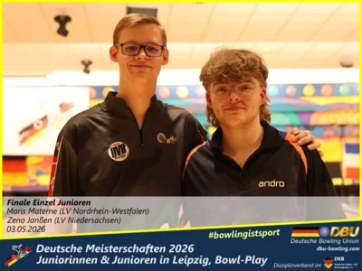 Foto des Albums: Fotoalbum 3 von den Deutsche Meisterschaften 2026 der Juniorinnen & Junioren (U23) in Leipzig, Bowl-Play