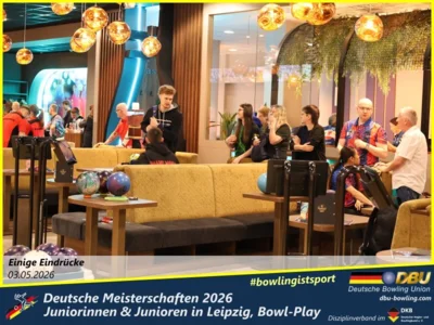 Foto des Albums: Fotoalbum 3 von den Deutsche Meisterschaften 2026 der Juniorinnen & Junioren (U23) in Leipzig, Bowl-Play