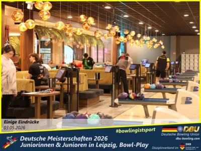 Foto des Albums: Fotoalbum 3 von den Deutsche Meisterschaften 2026 der Juniorinnen & Junioren (U23) in Leipzig, Bowl-Play
