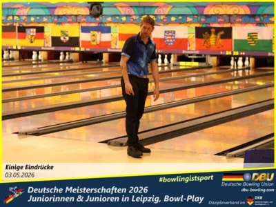Foto des Albums: Fotoalbum 3 von den Deutsche Meisterschaften 2026 der Juniorinnen & Junioren (U23) in Leipzig, Bowl-Play