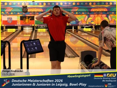 Foto des Albums: Fotoalbum 3 von den Deutsche Meisterschaften 2026 der Juniorinnen & Junioren (U23) in Leipzig, Bowl-Play