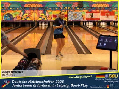Foto des Albums: Fotoalbum 3 von den Deutsche Meisterschaften 2026 der Juniorinnen & Junioren (U23) in Leipzig, Bowl-Play