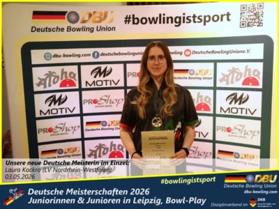 Foto des Albums: Fotoalbum 3 von den Deutsche Meisterschaften 2026 der Juniorinnen & Junioren (U23) in Leipzig, Bowl-Play