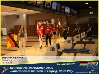 Foto des Albums: Fotoalbum 3 von den Deutsche Meisterschaften 2026 der Juniorinnen & Junioren (U23) in Leipzig, Bowl-Play