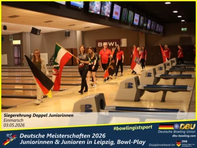 Foto des Albums: Fotoalbum 3 von den Deutsche Meisterschaften 2026 der Juniorinnen & Junioren (U23) in Leipzig, Bowl-Play