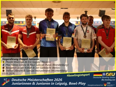 Foto des Albums: Fotoalbum 3 von den Deutsche Meisterschaften 2026 der Juniorinnen & Junioren (U23) in Leipzig, Bowl-Play