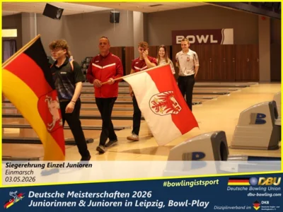 Foto des Albums: Fotoalbum 3 von den Deutsche Meisterschaften 2026 der Juniorinnen & Junioren (U23) in Leipzig, Bowl-Play