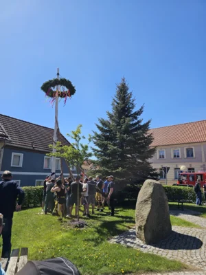 Foto des Albums: Maifeier, Maibäume umd Aufräumen nach dem Maifeuer