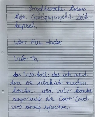 Foto des Albums: Projektwoche