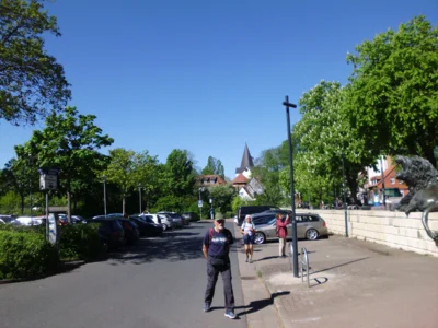Auf der Mecklenhorster Strasse  (Bild vergr&ouml;&szlig;ern)