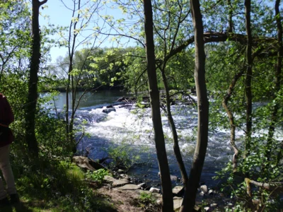 Der Leinewasserfall  (Bild vergr&ouml;&szlig;ern)