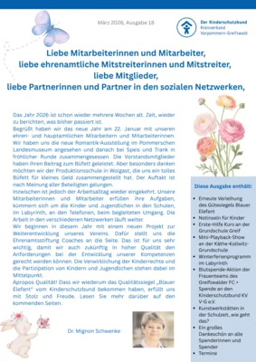 Foto des Albums: Newsletter März 2026