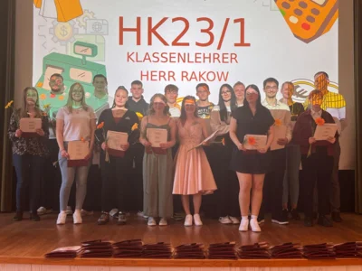 Foto des Albums: Zeugnisausgabe in der Abteilung 1