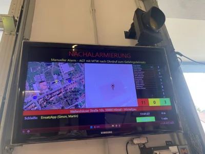 Foto des Albums: Besuch bei der Feuerwehr 🚒 Kl. 1a + 1b