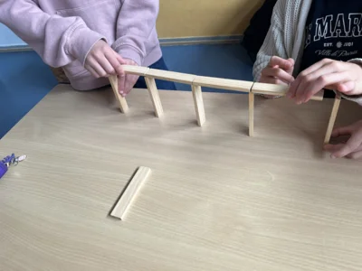 Br&uuml;cken aus KAPLA-Steinen 