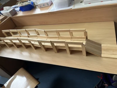 Br&uuml;cken aus KAPLA-Steinen 
