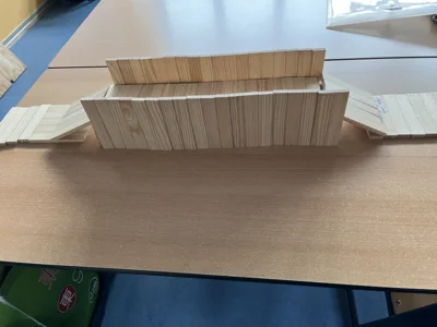 Br&uuml;cken aus KAPLA-Steinen 