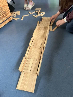 Br&uuml;cken aus KAPLA-Steinen 
