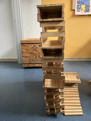Br&uuml;cken aus KAPLA-Steinen 