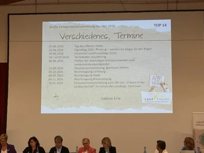 Foto des Albums: NLV Delegiertenversammlung und Landeslandfrauentag