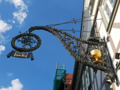Abendessen im Gasthaus Zum Gr&uuml;nen Baum 