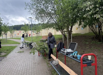 Foto des Albums: Projektwoche Schulhof 7er