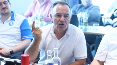 Ralf Kleinert, erstmals als Pr&auml;sident des Landesverbandes Bayern (BSKV) in der Diskussion. 