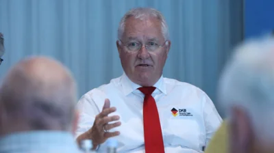 DKBC-Pr&auml;sident Lothar M&uuml;ller. 