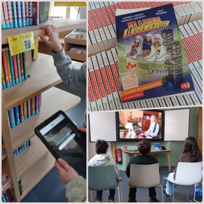 Welttag des Buches mit den 4. und 5. Klassen  (Bild vergr&ouml;&szlig;ern)