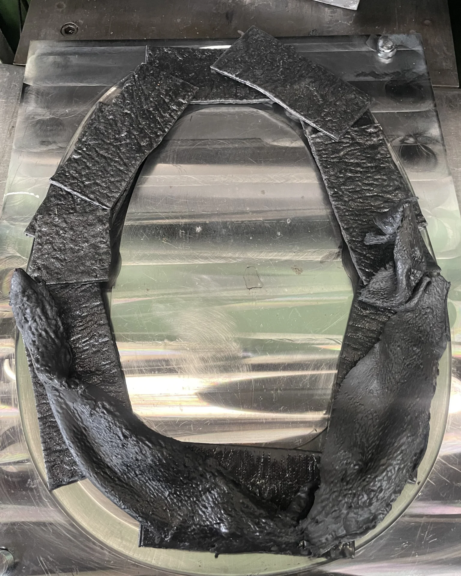 Bild : Gummiplatten in der Form