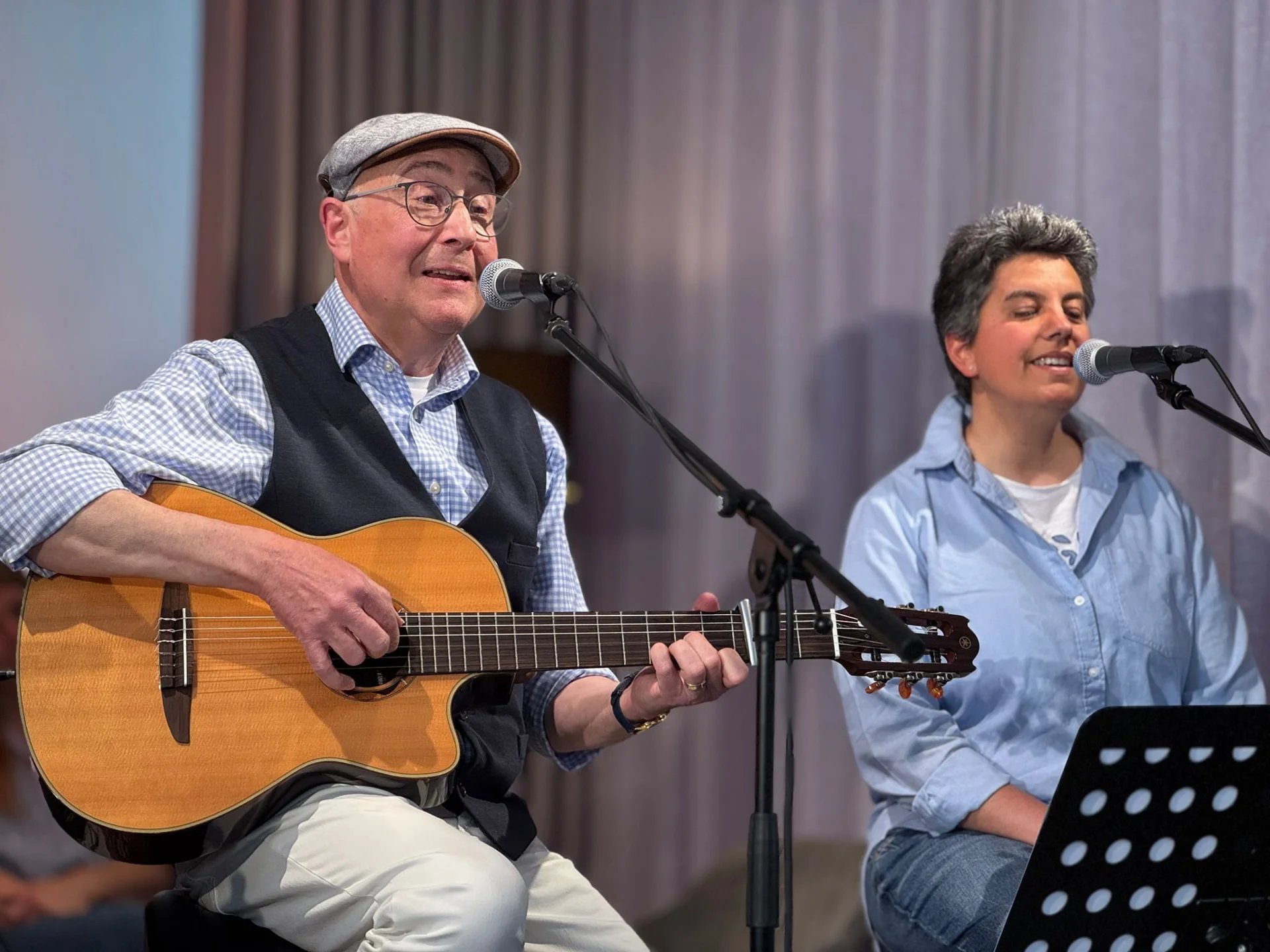 Bild: Der alte Mann und Claire