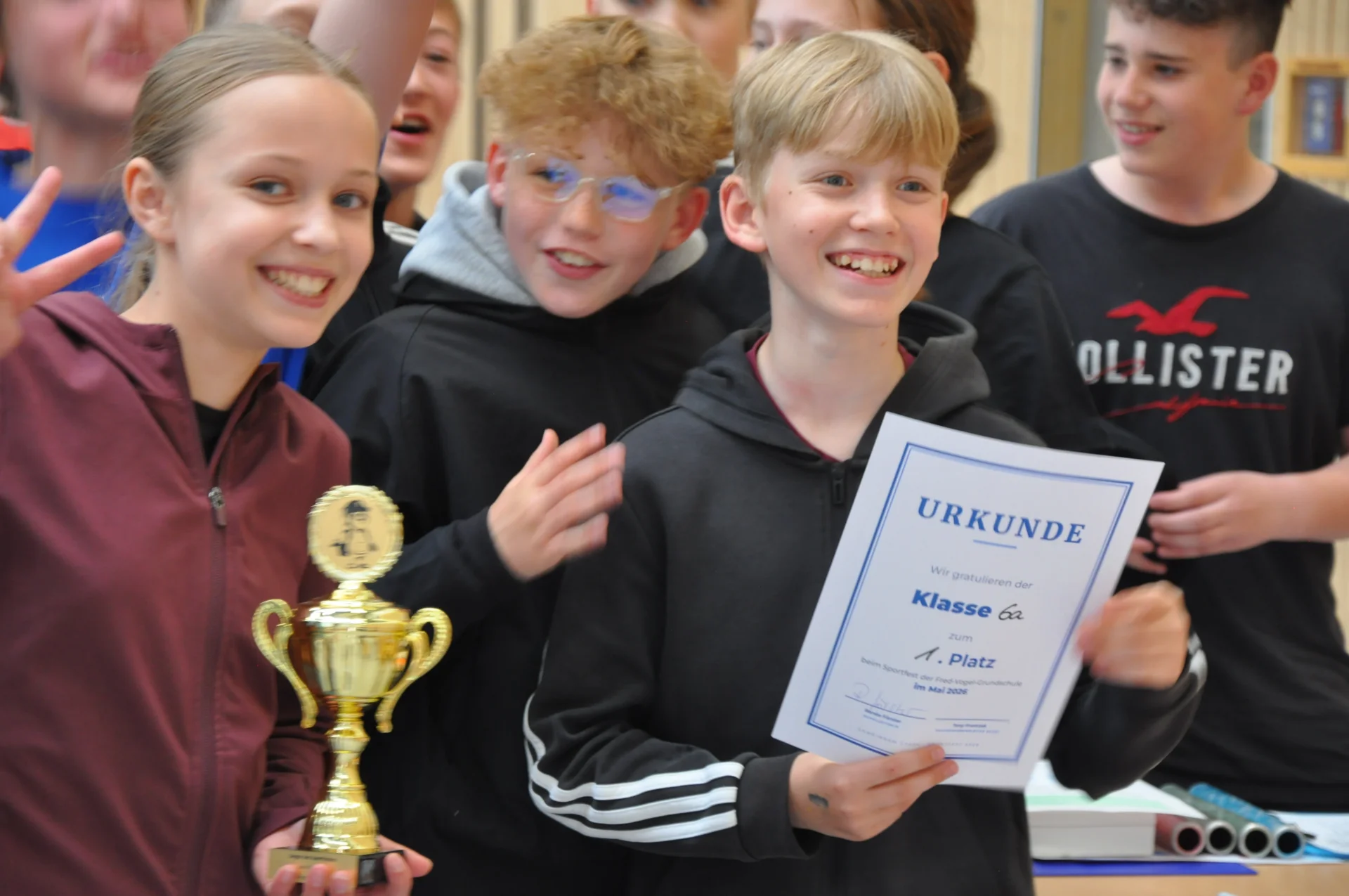 Bild: Sportfest der 5. und 6. Klassen