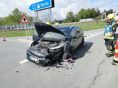 Foto des Albums: VU LKW/PKW auf der B173 am 06.05.26