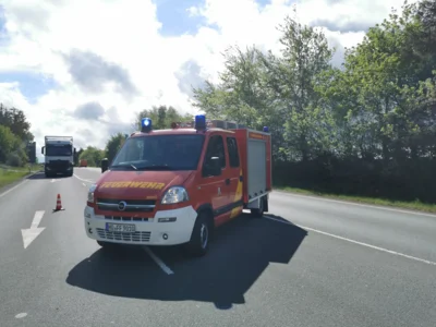 Foto des Albums: VU LKW/PKW auf der B173 am 06.05.26