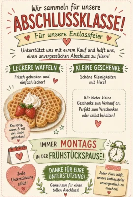 Foto des Albums: Waffelverkauf zugunsten der Entlassfeier