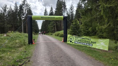 5 km vor dem Ziel 