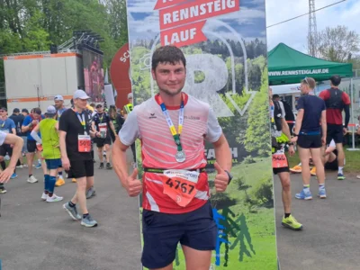 Stolz nach 42 km unter 4 h 