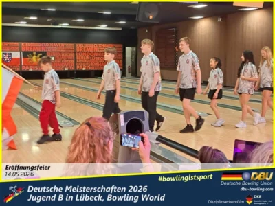 Foto des Albums: Fotoalbum 1 von den Deutsche Meisterschaften 2026 der Jugend B (U14) in Lübeck, Bowling World
