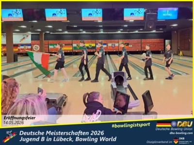 Foto des Albums: Fotoalbum 1 von den Deutsche Meisterschaften 2026 der Jugend B (U14) in Lübeck, Bowling World