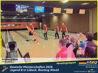 Foto des Albums: Fotoalbum 1 von den Deutsche Meisterschaften 2026 der Jugend B (U14) in Lübeck, Bowling World