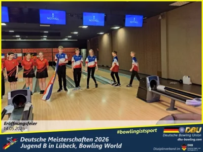 Foto des Albums: Fotoalbum 1 von den Deutsche Meisterschaften 2026 der Jugend B (U14) in Lübeck, Bowling World