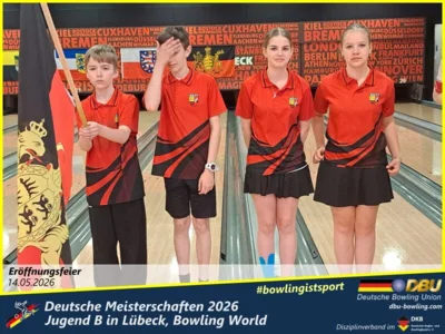 Foto des Albums: Fotoalbum 1 von den Deutsche Meisterschaften 2026 der Jugend B (U14) in Lübeck, Bowling World